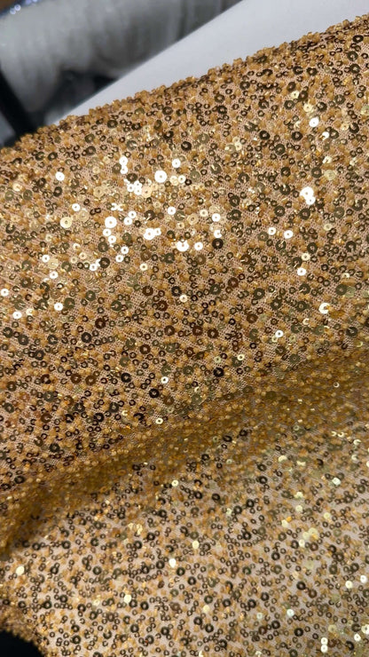 Elegant solid Sequins with beads
