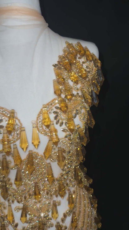 Bodice 406 with dangling