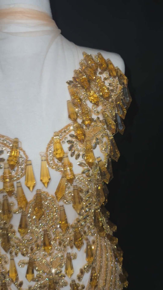 Bodice 406 with dangling