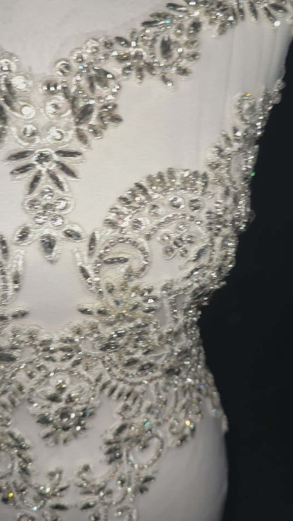 Rhinestone bodice 295