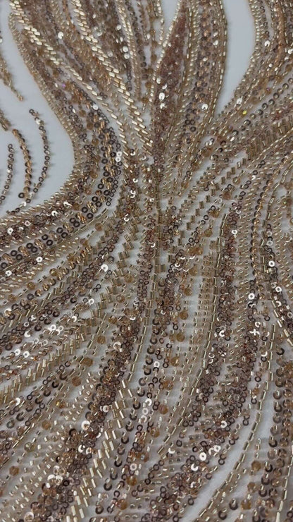 Fire Beaded Lace
