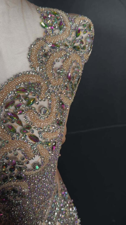 Rhinestone Bodice 1