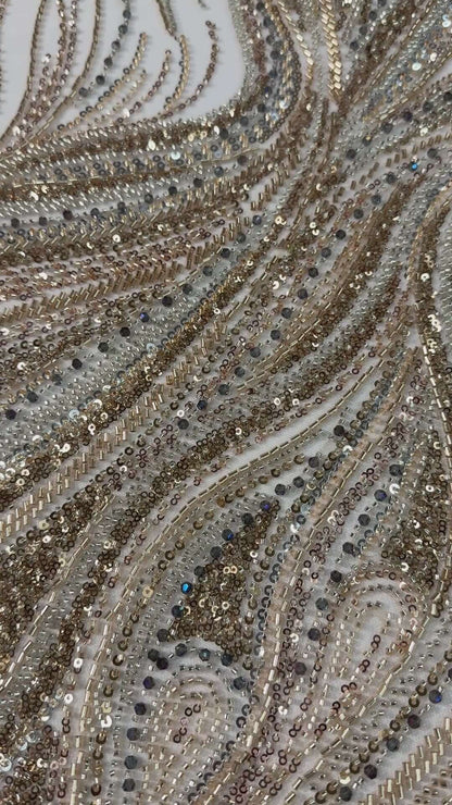 Fire Beaded Lace